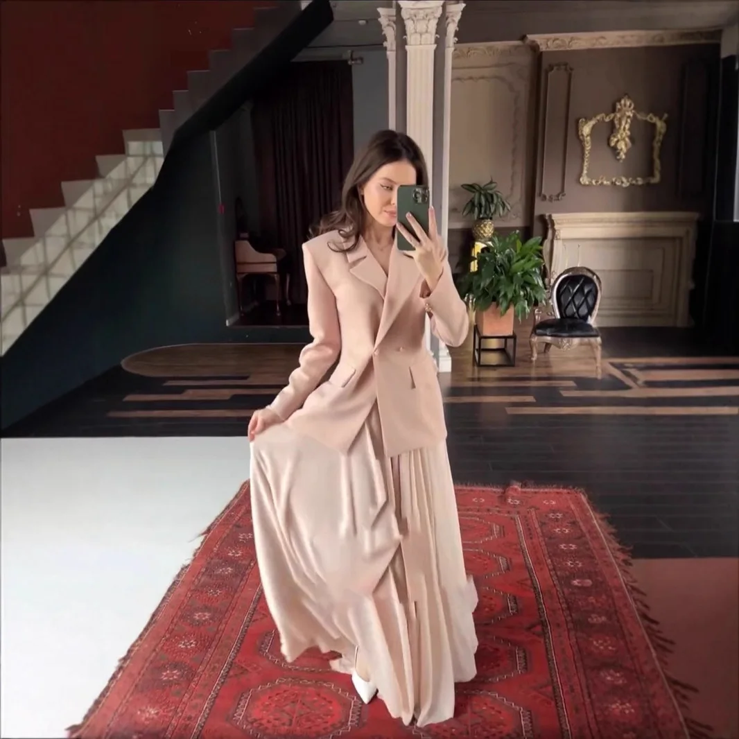 

2026 Summer New Design High-quality Pleated Skirt Suit Lace 2026 Muslim Long Dress Robe Abaya Ramadan Dubai Luxury Islam Elegant