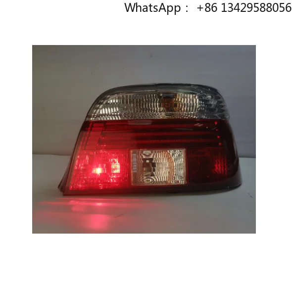 ينطبق على المصابيح الخلفية BMW 5 Series E39 المعدلة مع أضواء صف تجميع LED وأضواء الفرامل وإشارات الانعطاف والأضواء العكسية