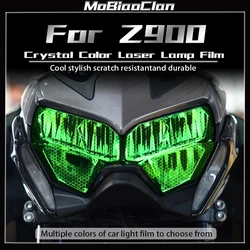 For Kawasaki Z900 z900 Headlights and taillights anti scratch protective film honeycomb laser film sticker color changing film