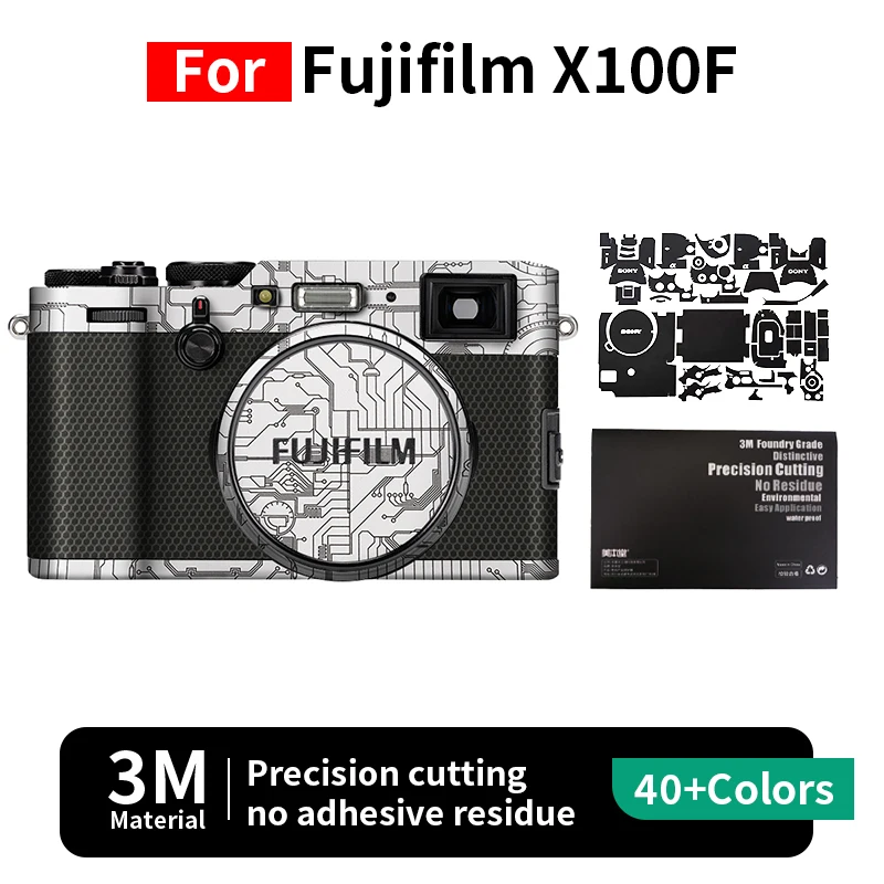 

Mebont For Fujifilm x100f Skin Fujifilm X100F Camera Sticker Protective film full coverage protection no residue
