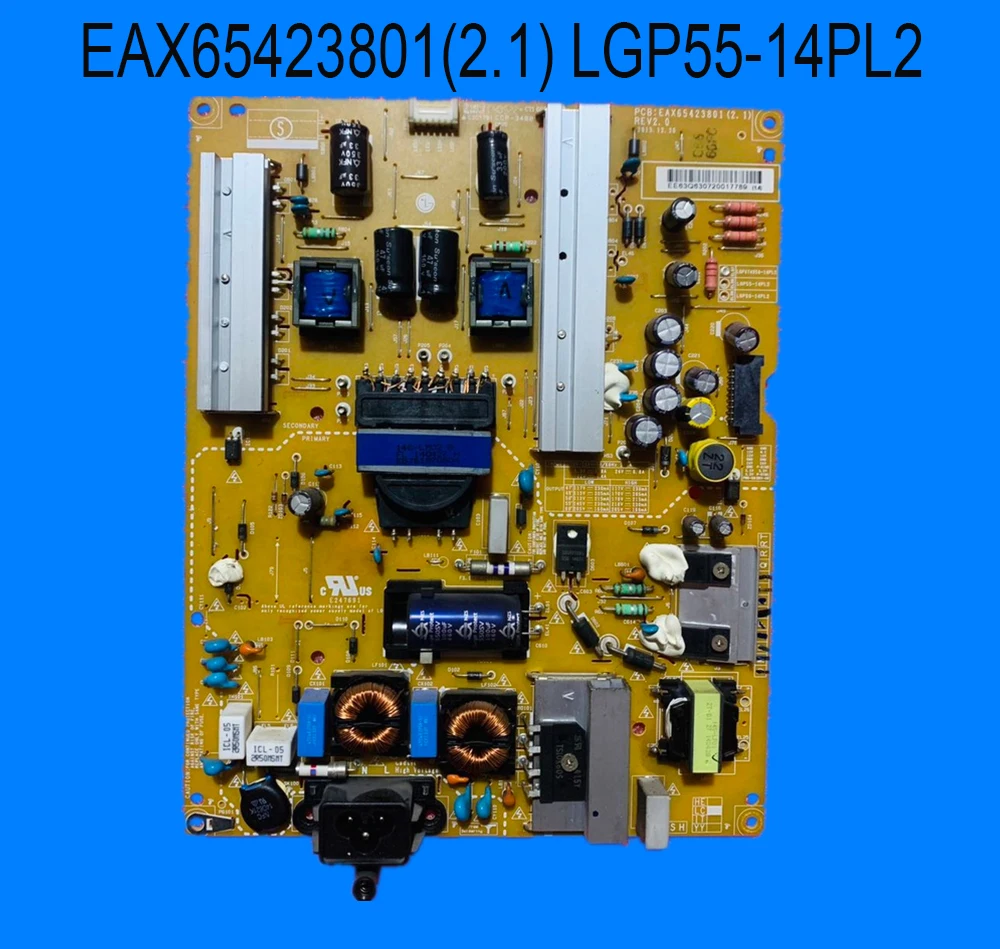 EAX65423801(2.1) LGP55-14PL2 Power Supply Board fits 60LB6000LG 60LB6100LG 65LB5900LG 50LF6090LG 50LF6100LG 55LF6090LG TV Parts