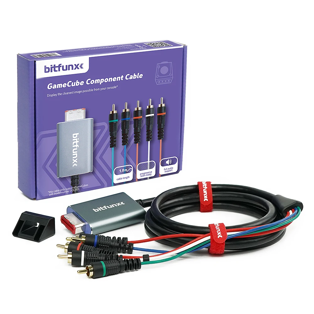 BitFunx 5RCA オーディオビデオ YPbPr ケーブル任天堂ゲームキューブ