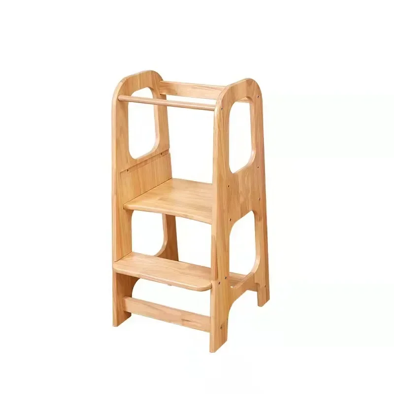 

Kitchen Step Stool Mom's Helper Baby Wood Standing Tower Wooden Toddler Step Stool