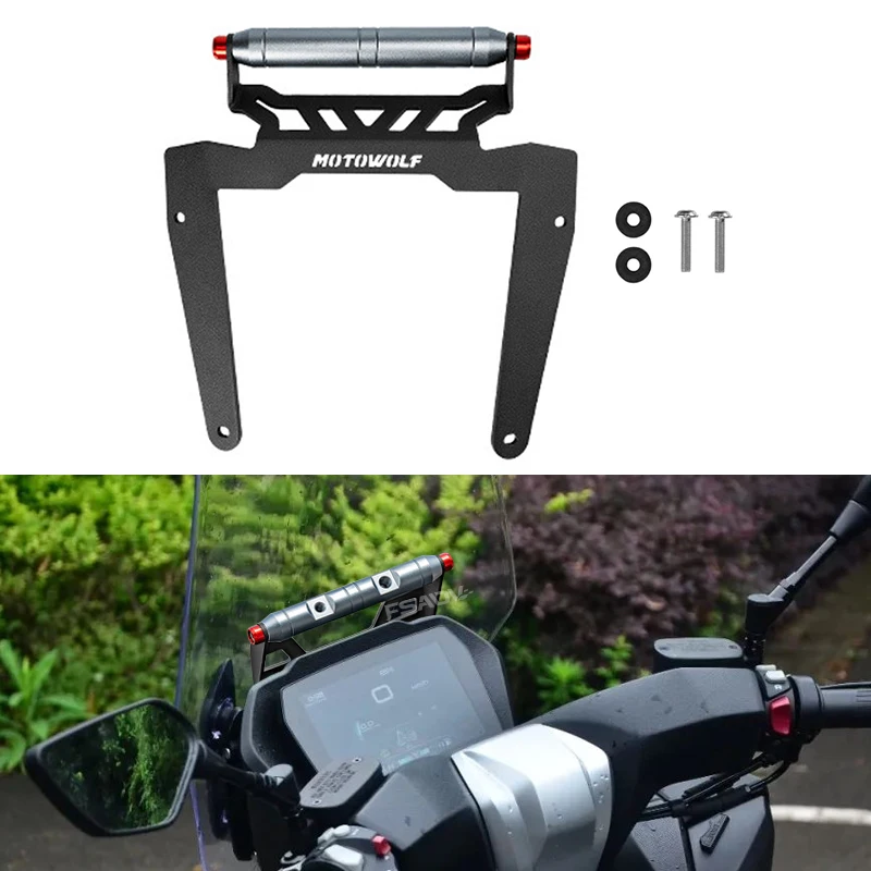 

SR250GT Support Smart phone GPS Navigation Bracket Windshield Fairing Mount For VOGE SR 250 GT 2023 2024 Motorcycle Accessories