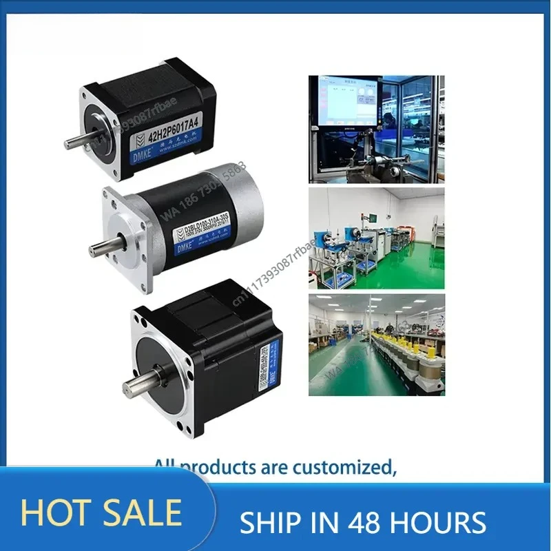 Custom High Rpm/Speed 20W-750W 12V 24V 36V 48V Brushless BLDC Brushless DC Motor for HVAC System/Pumps/Medical