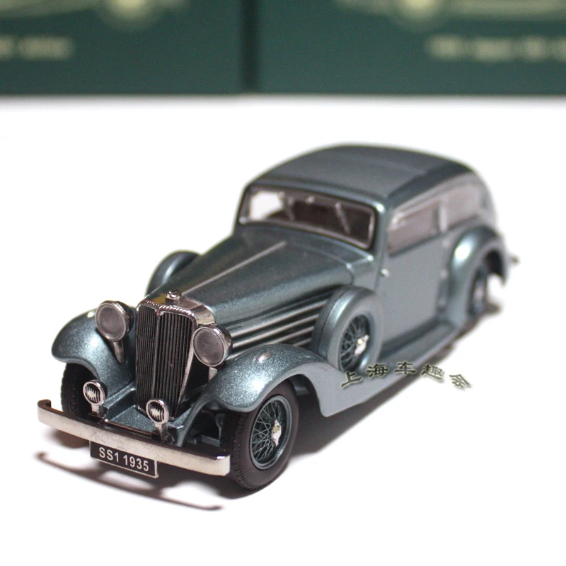 Diecast Alloy 1:43 Scale 1935 SS1 Airline Hardback Edition Model Adult Classic Collection Display Ornament Gift Souvenir