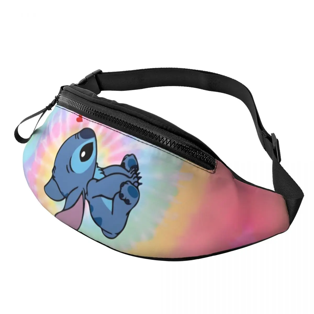 

Stitch Cute Sling Bag Chest Crossbody Shoulder Backpack Travel Hiking Daypacks Rainbow Colourful Printed Bag