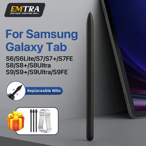 Without Bluetooth For Samsung S Pen for Samsung Galaxy Tablet S8 S7 FE S6 Lite S7+ S8+ S9 S9FE Tablet Pen Stylus Touch Pen