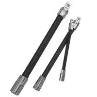 Flexible Ratchet Wrench Extension Universal Connecting Rod Drive Shaft Socket Bar Tool 3 8 Inch Car Repair Long H