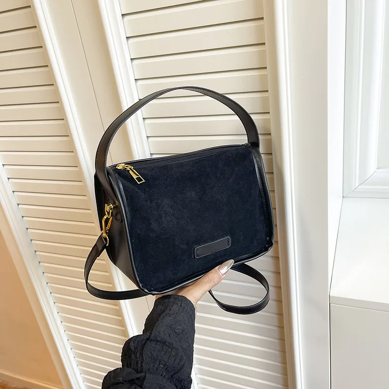 

2025 Retro Square Bag for Women, Genuine Leather Multi-way Shoulder Crossbody Purse, Vintage Small Handbag for Work Commute