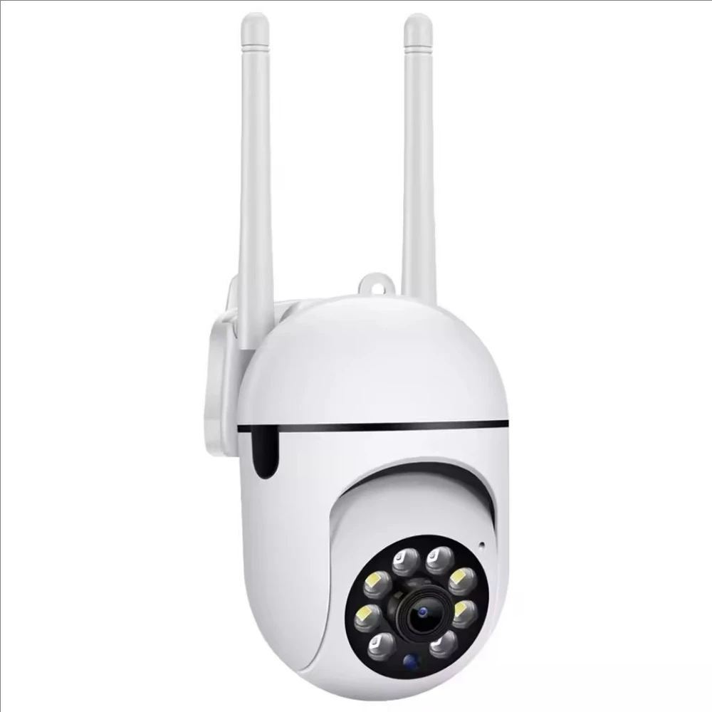 Full HD 1080P 2.4G WiFi PTZ Surveillance Camera, Color Night Vision Two-Way Audio Pet Motion Tracking Smart Home Security Cam