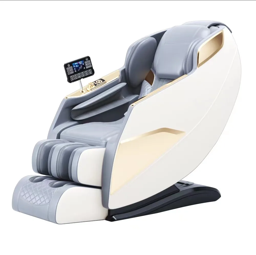 Cadeira de massagem elétrica japonesa portátil 4d 4d gravidade zero luxo cadeira de corpo inteiro massageadores preço corpo inteiro atacado ningde mk