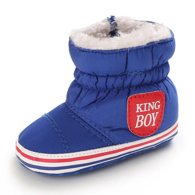0-18M Winter Neue Baby Weichsohlen Warme Dicke Schneestiefel Bequeme Alltags-Freizeitschuhe für Säuglinge und Kleinkinder – Detail 14
