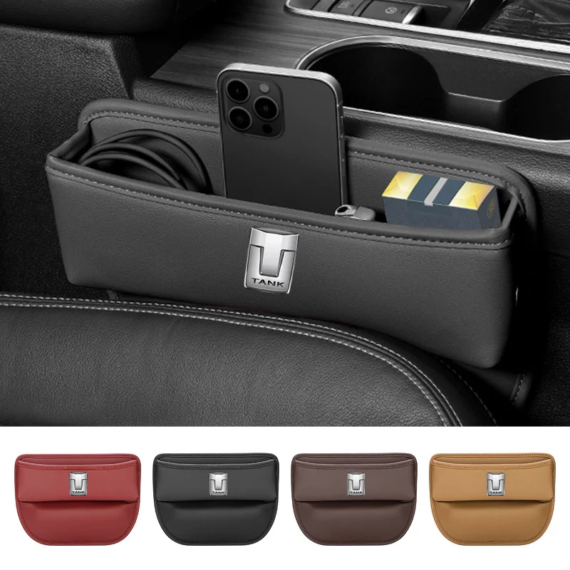 Car Console Side Seat Gap Filler Front Seat Organizer For Great Wall GWM WEY TANK 300 500 Tank300 500 Car Accessories