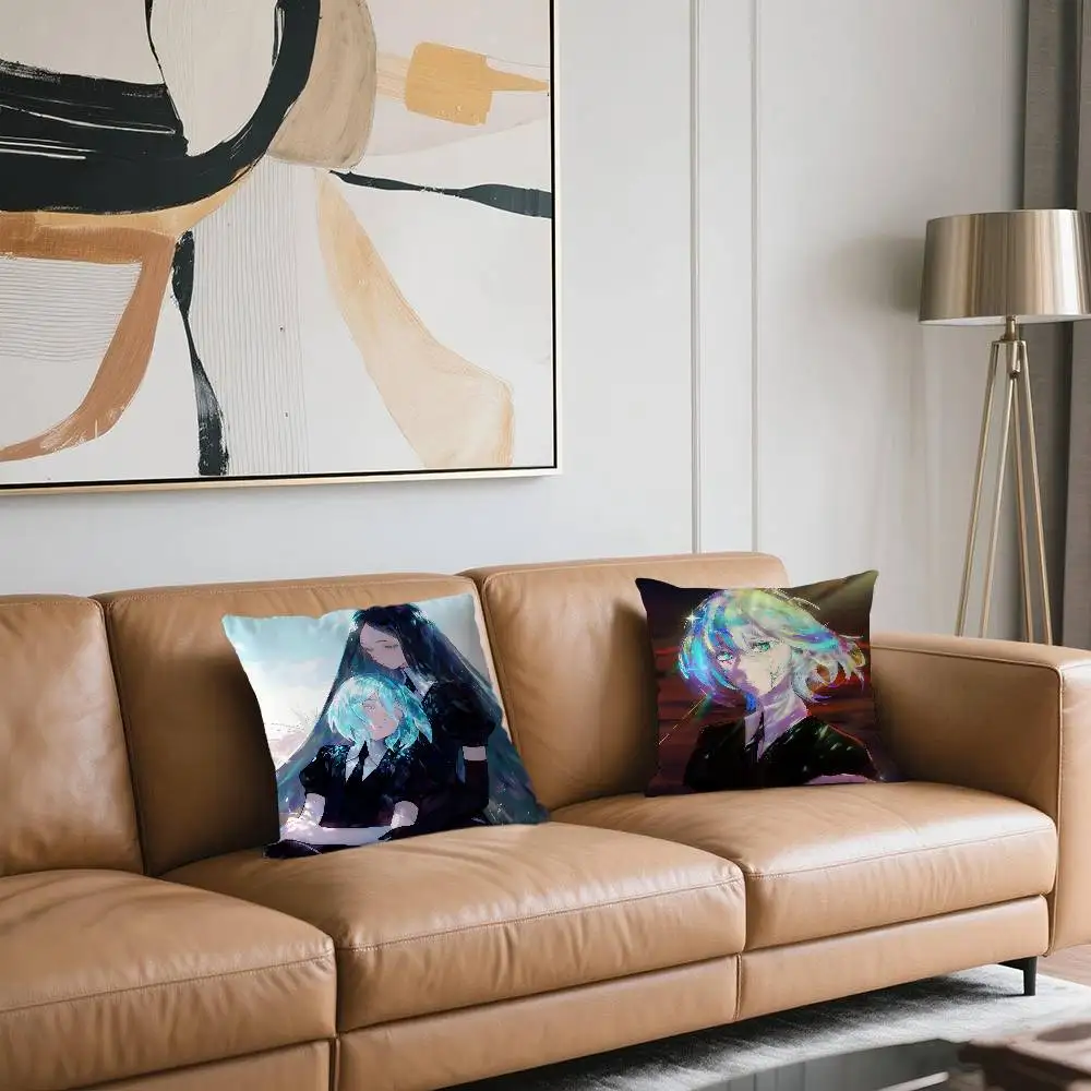 

Land Of The Lustrous Phos Cushion Cover Pillowcase Upholstery Sofa Throw Pillow Home Decor Pillowcas