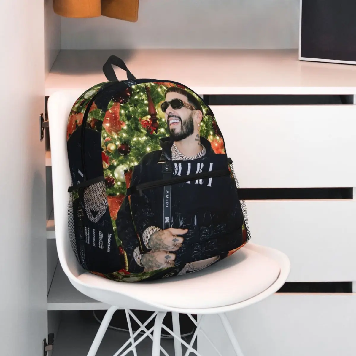 

Модный популярный рэпер Anuel AA студенческий рюкзак школьная сумка походный дорожный рюкзак для мужчин и женщин модная сумка для книг сумки на плечо