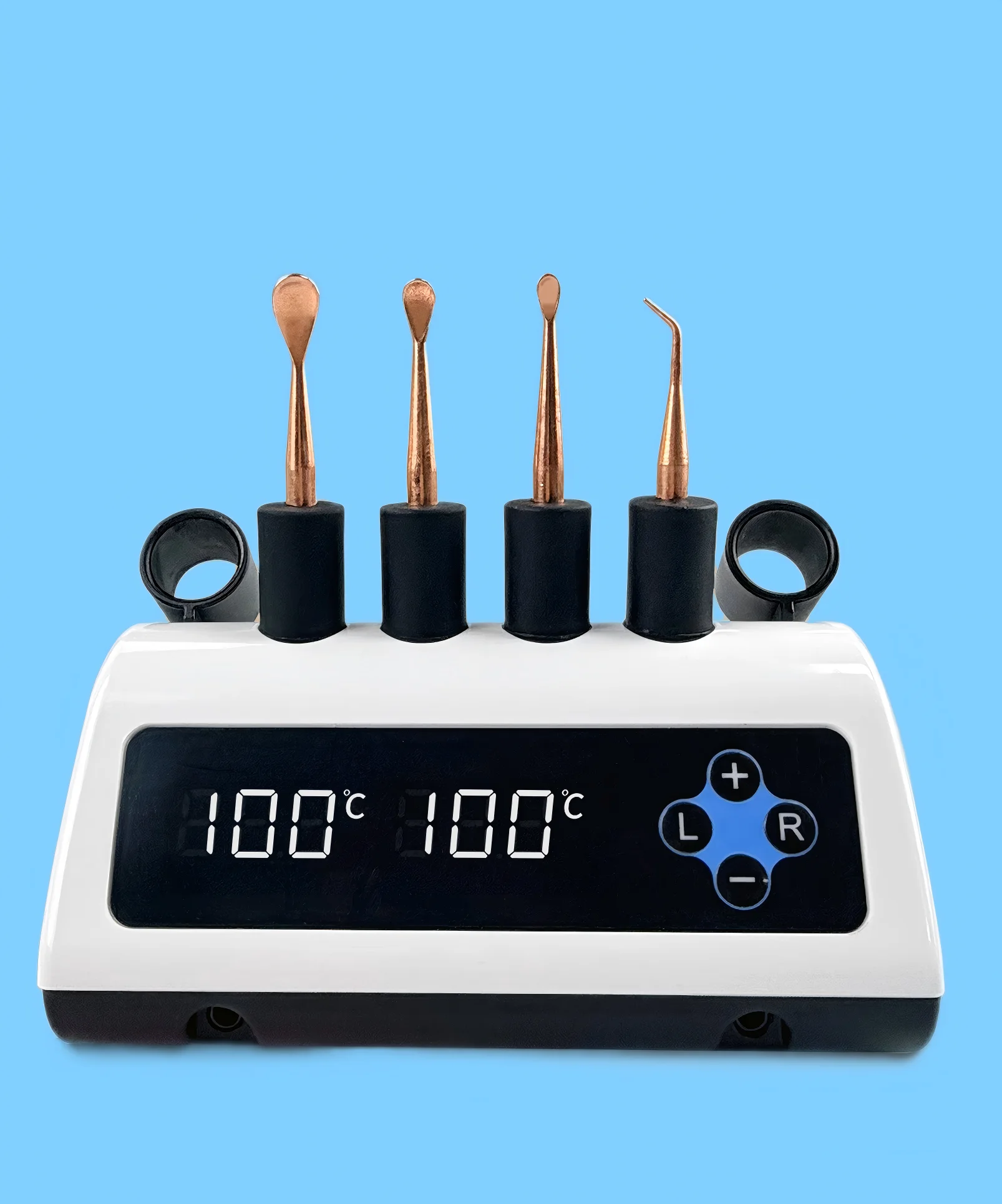 XIBO Professional Electric Wax Carver Pen 6 Interchangeable Tips Dual Pen Temp Control Intuitive Temperature Adjustment