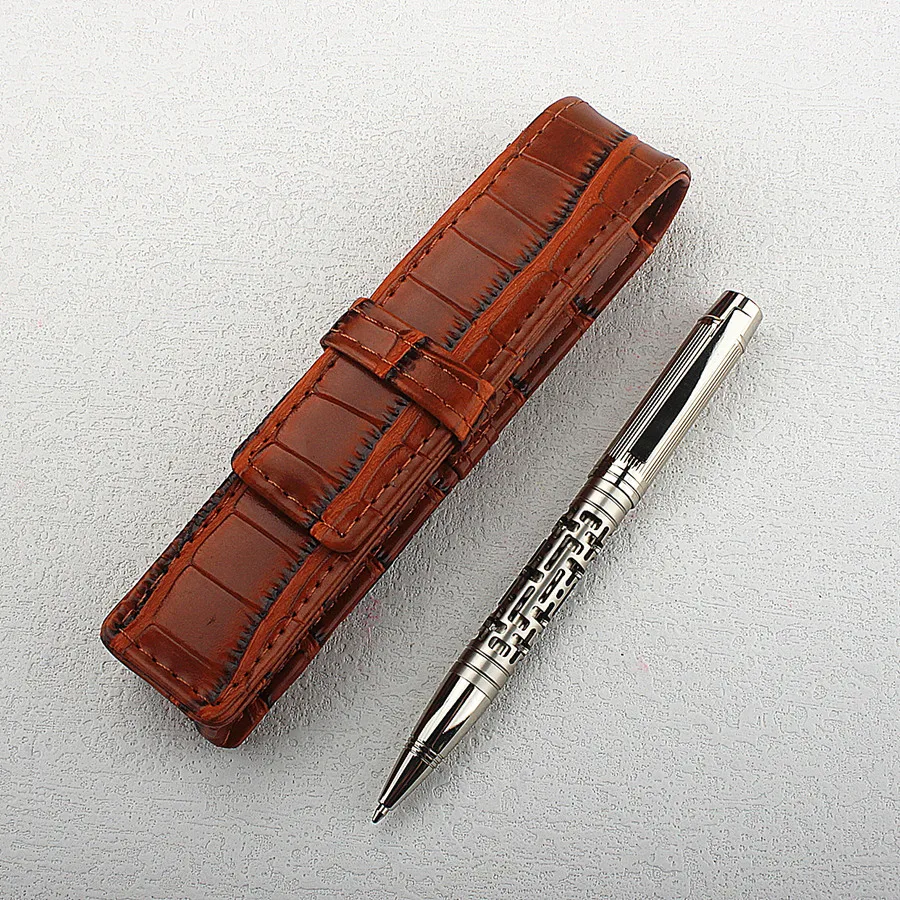 

Luxury Carving Art Classic Style Metal Ballpoint Pen 0.7mm Nib Steel Ink Pens for Gift Office School Supplies Stationery