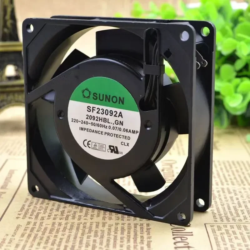for SUNON SF23092A 2092HBL.GN 9225 220V Cooling Fan Taiwan Jianzhun High Performance Silent Axial Fan for PC Case Server
