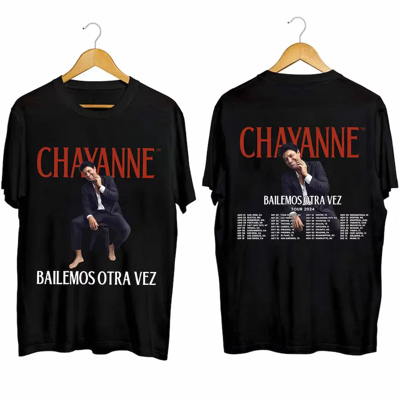 Chayanne - Bailemos Otra Vez Tour 2024 Shirt, Chayanne Fan Shirt, Chayanne 2024