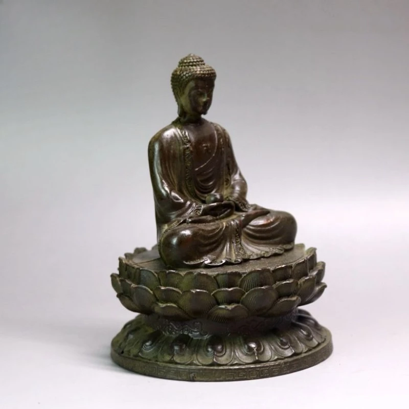 Buddha lotus base shakyamuni buddha Statue Sculpture Figurines Home Garden Decoration Statues For House ﻿