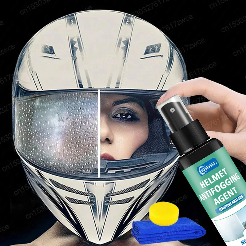 [Anti-Fog | Nano]Durable Nano Coating: Motorcycle Helmet Anti-Fog, Enhanced Visibility, Fits All Helmets & Cars, Glass Fog-Proof