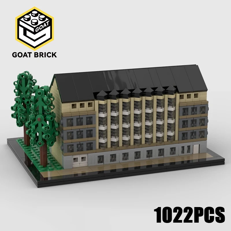

Новая архитектурная сцена MOC Building Blocks Fa. Bernstein - Модульная детская игрушка с технологией Chemnitz, подарочный набор для сборки своими руками!
