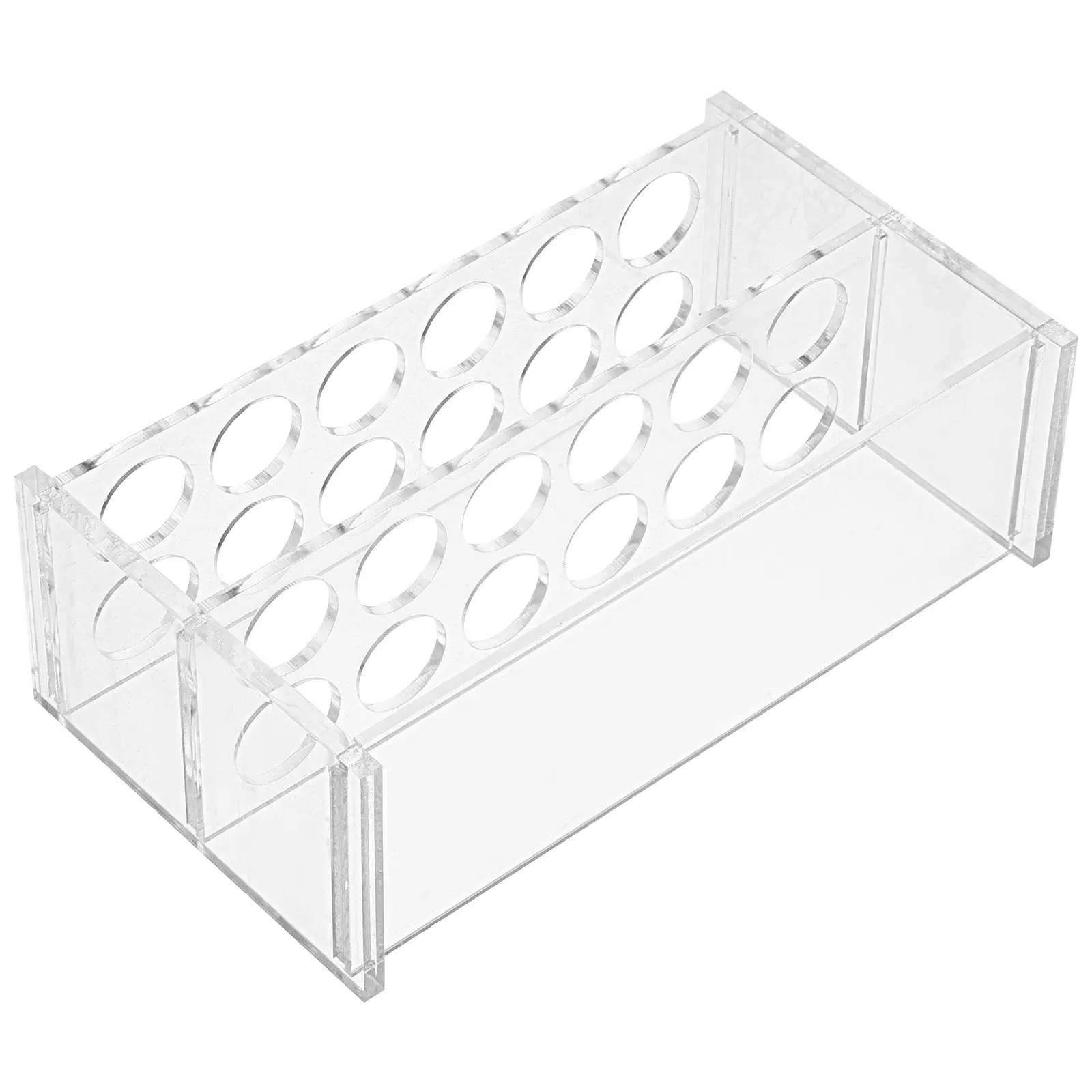 6 Slots Test Tube Holder Durable Centrifuge Tube Organizer Lightweight Lab Storage Solution Test Tubes Rack Sampling Tubes Rack view 3