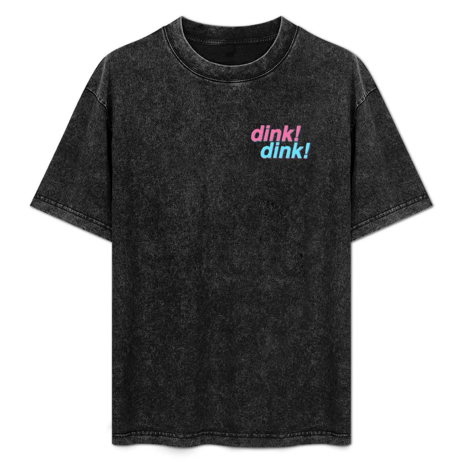 dink dink! (jenna & julien) T-Shirt graphic t shirts oversized Men's cotton t-shirt