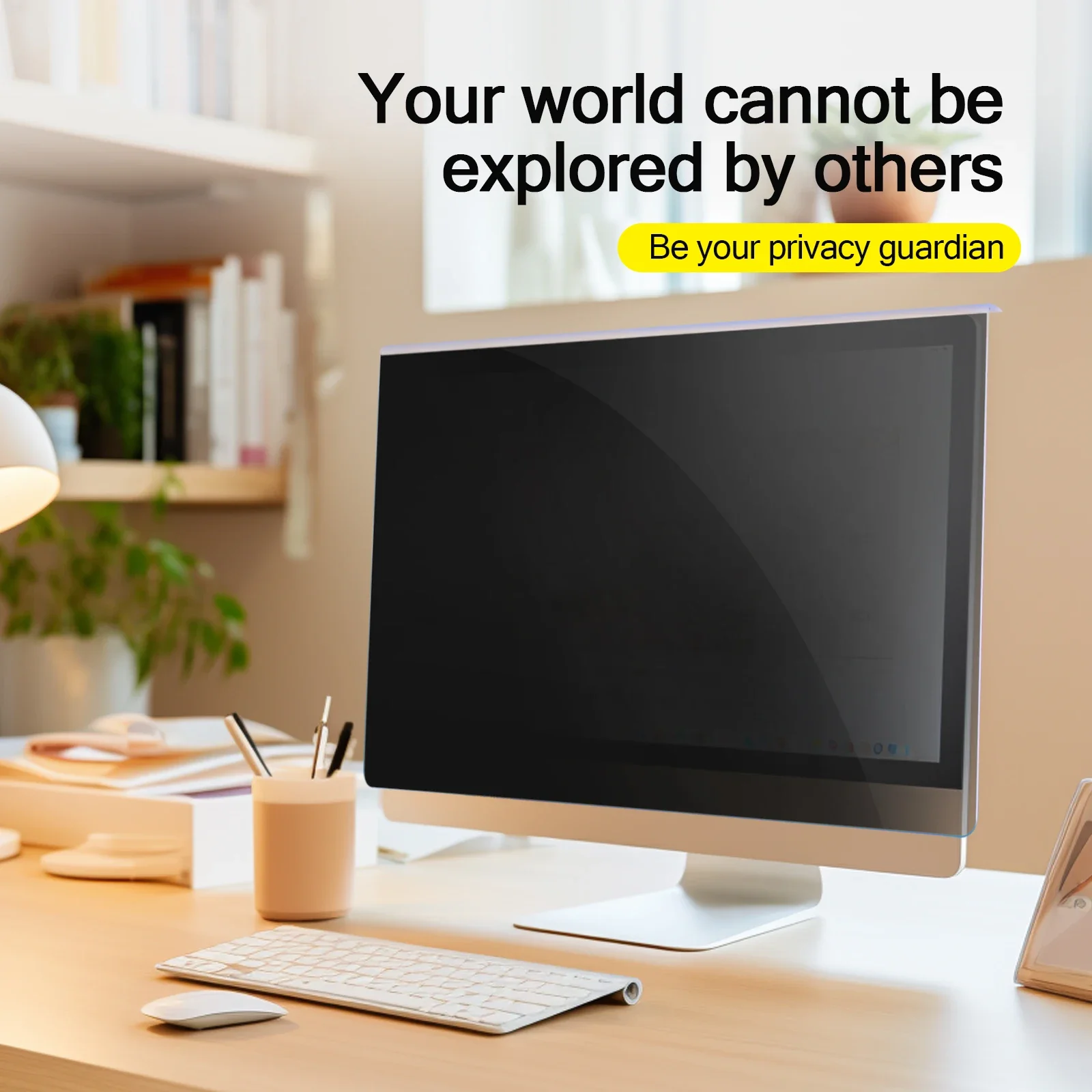 

Anti-Peeping Universal Computer Screen Protector Anti Spy Monitor Anti-Spy Filter Laptop Guard 15 To 25 Inch Blue Light Blocking