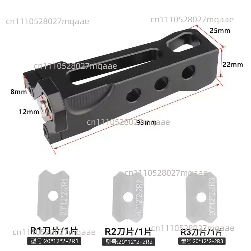 Woodworking Edge Banding Manual Arc Edge Trimmer Furniture Ecological Board Chamfer Rounded Corner Wood Board Burr Scraper
