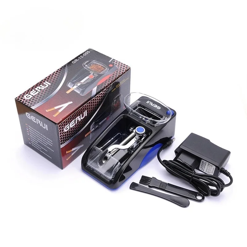 6.5mm 8mm Caliber Cigarette Filling Machine Electric Tobacco Pipe Rolling Injector Machine Smoking Accessory Gadgets for Men