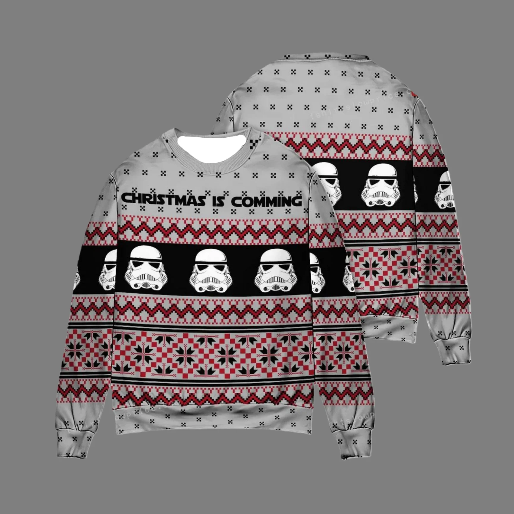 Suéter de Navidad feo con patrón de Darth Vader, jersey divertido para fiesta navideña, jersey Vintage cálido y acogedor para invierno para hombres, regalo de Navidad 2026