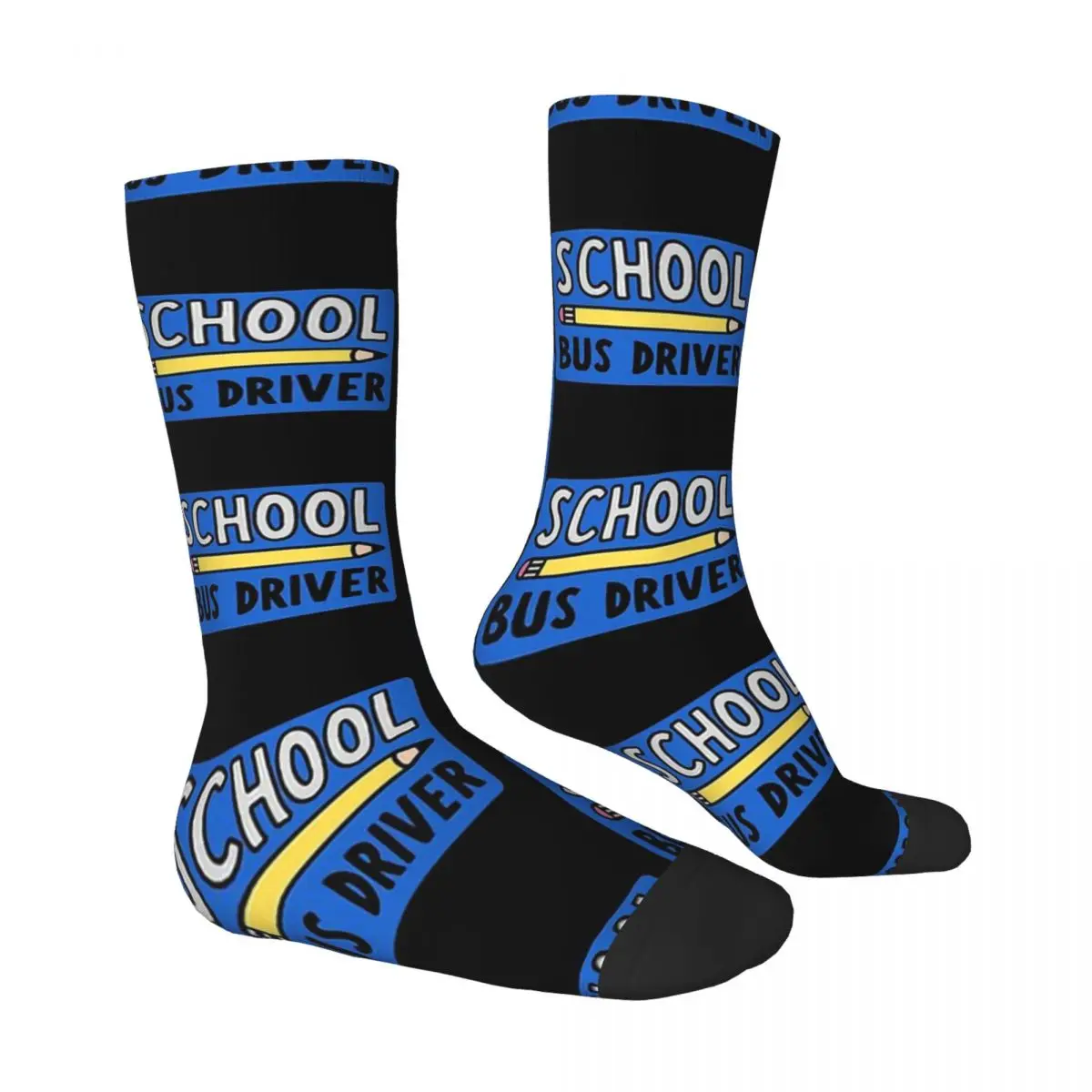 Bus School Bus Driver1 Men Women Socks Cycling Novelty Spring Summer Autumn Winter Stockings Gift