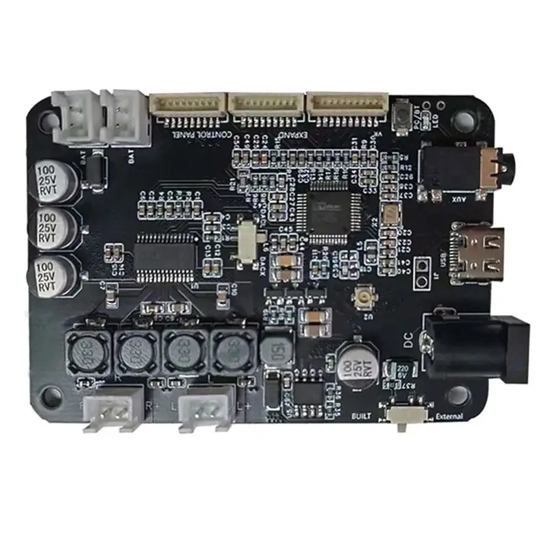 

FFYY-Dsp2.0 Bluetooth 5.0 Усилитель мощности, стерео, 15Wx2, электронное частотное разделение, TWS-сопряжение, 2.0/1.1 Aux + USB, простая установка