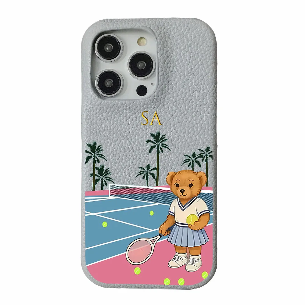 حافظة جلدية بحروف أولية مخصصة لهاتف آيفون 11 12 14 13 15 17Pro Max XS Max XR 16 Plus يغطي القمر والنجوم #6