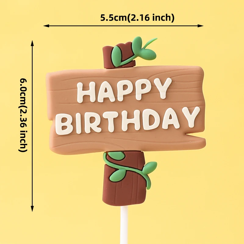 Bauernhoftier-Kuchenaufsatz, Kuh, Schwein, Bergrinder, Küken-Kuchendekorationen für Babyparty, Kinder, alles Gute zum 1. Geburtstag, Partyzubehör – Detail 33
