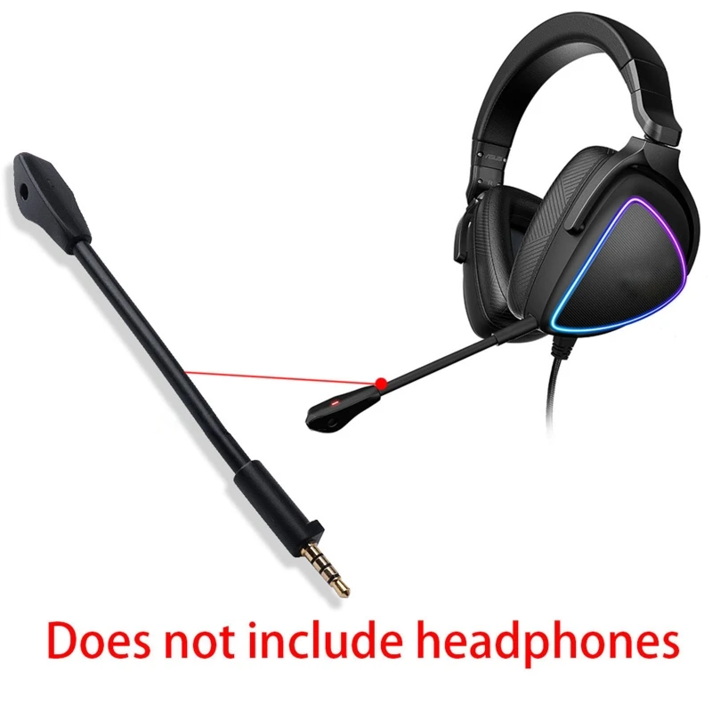 E-Sports Gaming Headset Mic 3.5mm Microphone Replacement for Asus ROG Delta Drop Shipping