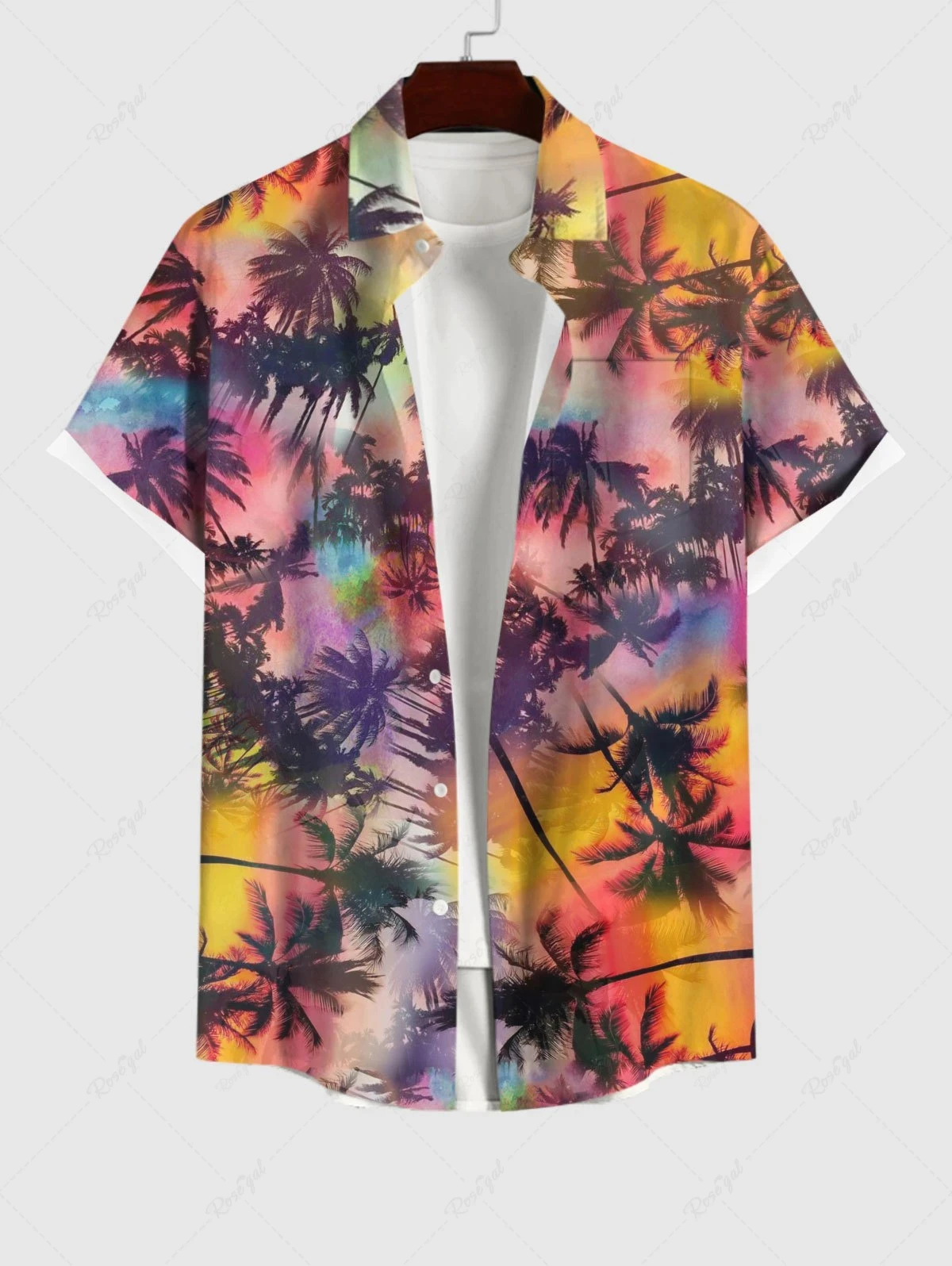 

Fashion Men's Hawaiian Shirt 3D Printing Short Sleeved Button Down Lapel Shirts Oversized Tops 2025 Summer Casual Aloha shirt