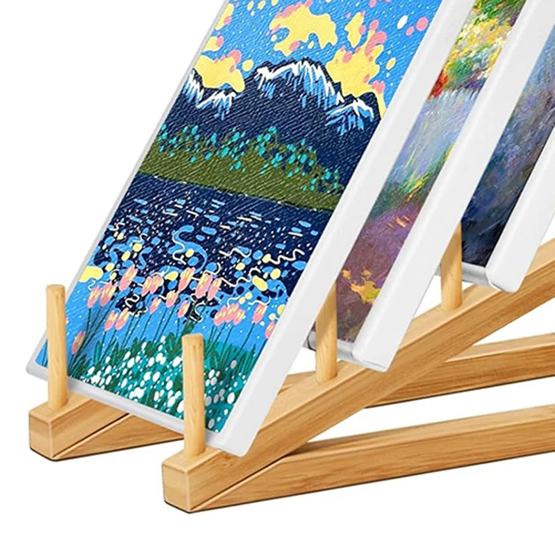 Small Art Drying Rack, Art Storage Rack,5 Layers Paint Display Rack Storage Stand For Canvas Boards, For Painting Canvas