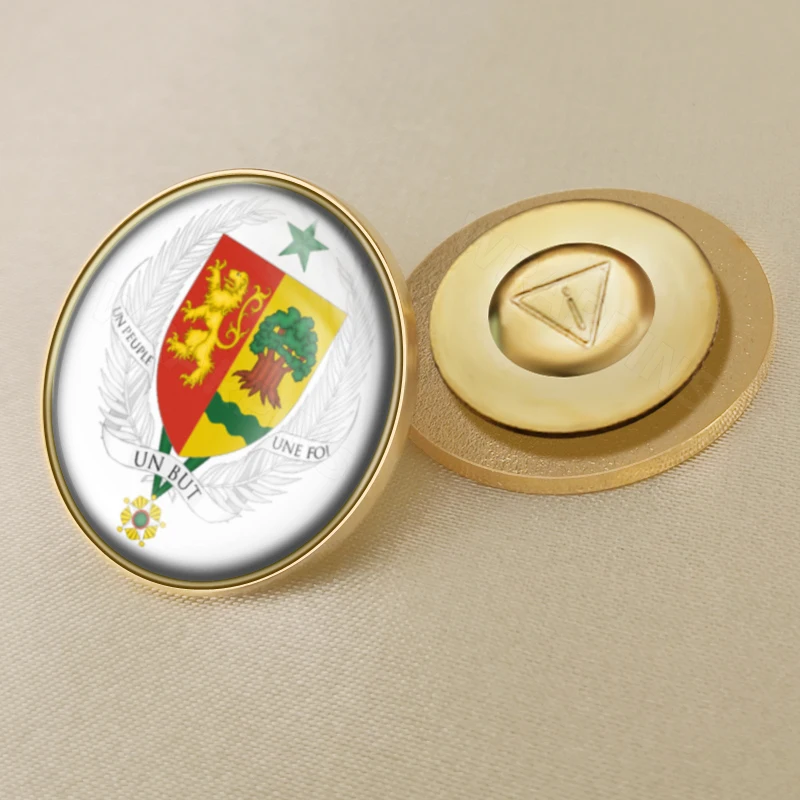 Senegal Flag Lapel Pins Badges