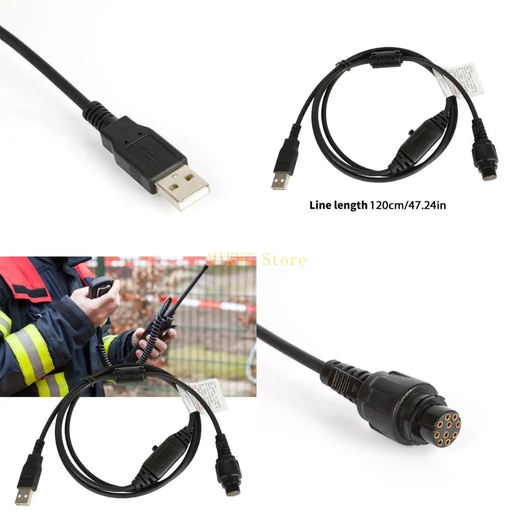 

USB Programming Cord Fit for MD785 MD655 MD658 MD656 MD780 MD785 RD965 Seamless Radio Configuration Direct PC best sale