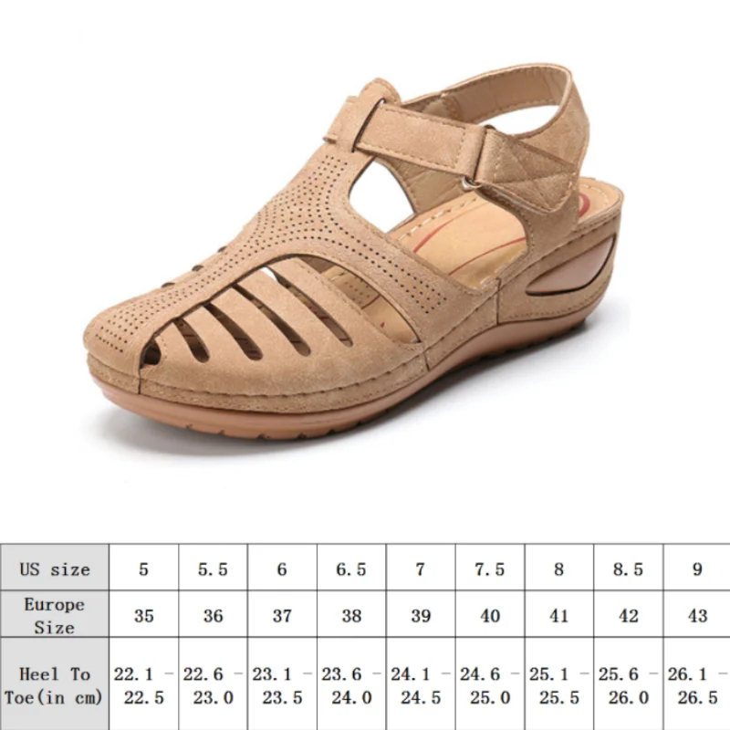 Premium Orthopedic Sandals Women Bunion Corrector Platform Walking Sandals Female Beach Shoes Women Ladies Wedge Sand Sandalias