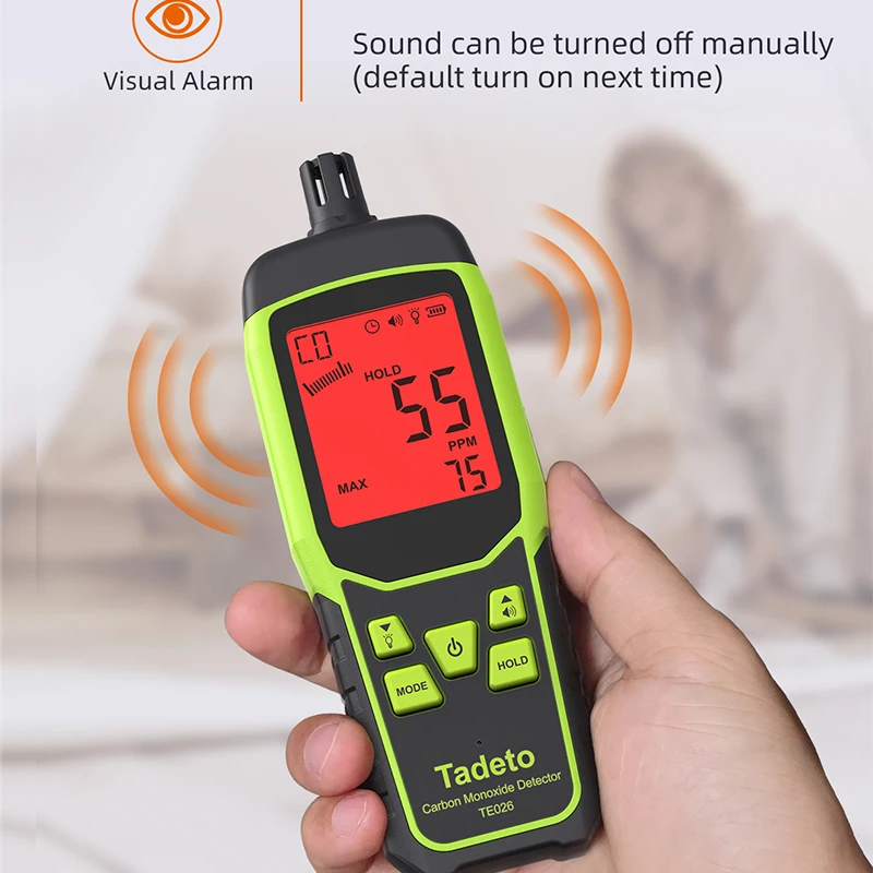 Digital Color Screen Household Electromagnetic Field EMF Detector Handheld Electromagnetic Field Radiation Tester EMF Meter