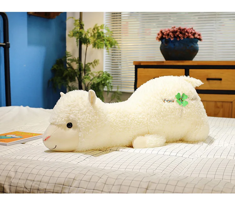 55-75Cm Đáng Yêu Nằm Alpaca Sang Trọng Đồ Chơi Nhật Bản Alpaca Nhồi Bông Mềm Hình Cừu Dễ Thương Búp Ngủ Ngon, Gối giường Ngủ Trang Trí Quà Tặng