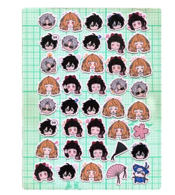 40pcs/pack Agents of the Four Seasons: Dance of Spring 2-3cm waterproof diy sticker