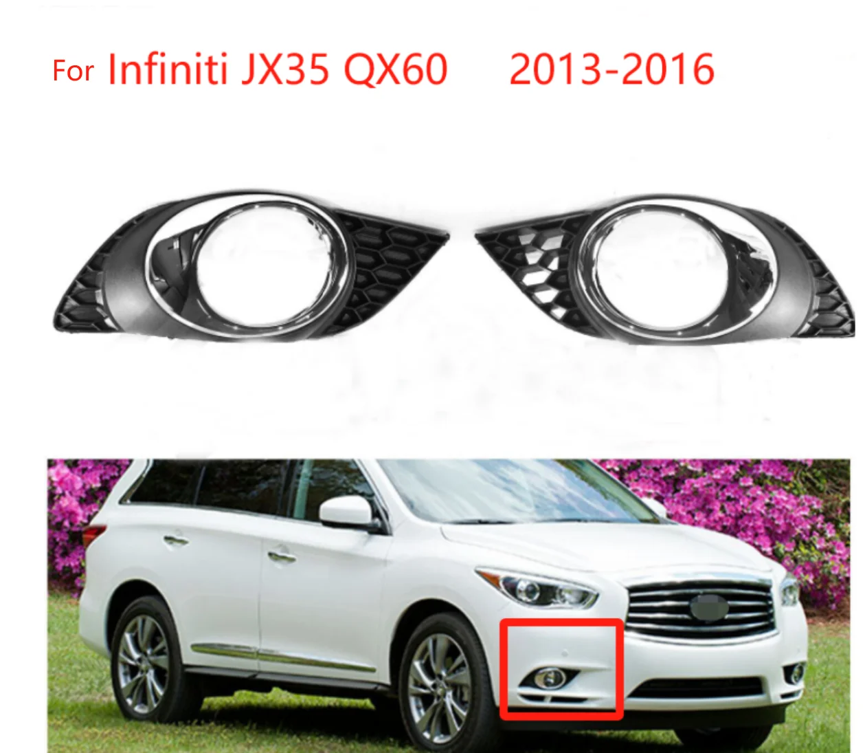 

Новые качественные противотуманные передние бамперы для Infiniti JX35 QX60 2013-2016 62257-3JA0A 62256-3JA0A