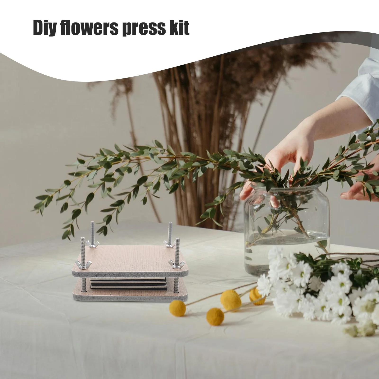 

1 set Wooden Kit 1 Set Multi-Layer Drying Tool For Diy Pressed Flower Crafts Scrapbooking Nail Art Decor Gift Flower Pressing