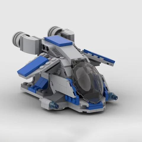 MOC Space Warfare Ship Series Model - Small Part Assembly Toy Building Blocks - Suitable for All Boys as Birthday Creative Holid