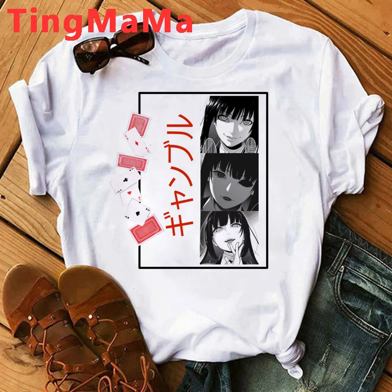 

Kakegurui t shirt tshirt women graphic tees women tumblr streetwear print top tees clothes harajuku kawaii